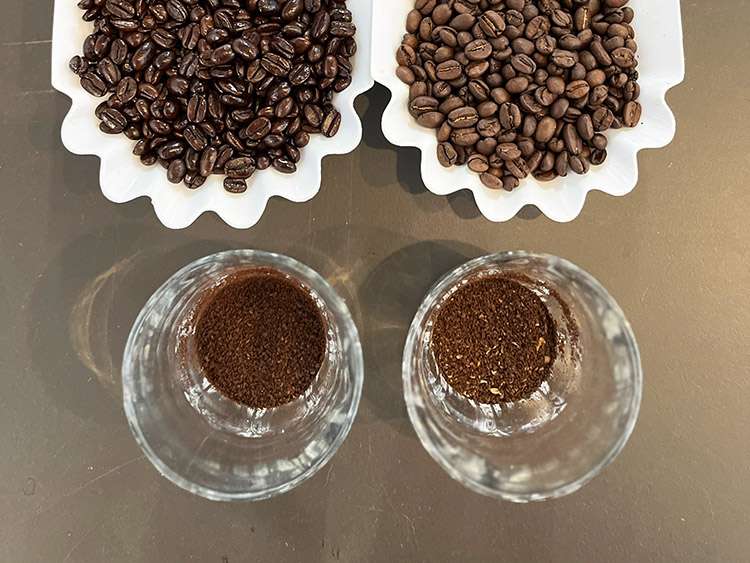 oelige-kaffeebohnen-Wildkaffee-Roesterei-Cupping
