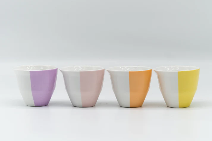 2-waycup Barista Serie 4 Tassen nebeneinader verschiedene Größen