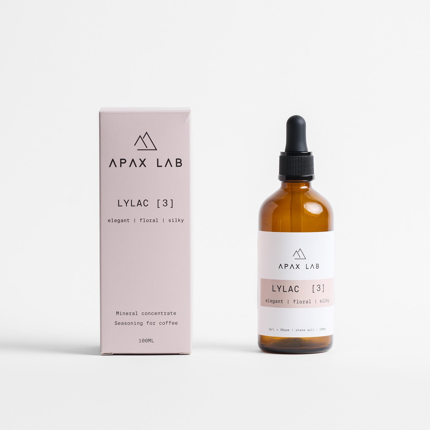 Apax Lab Mineralien Fläschchen Lylac