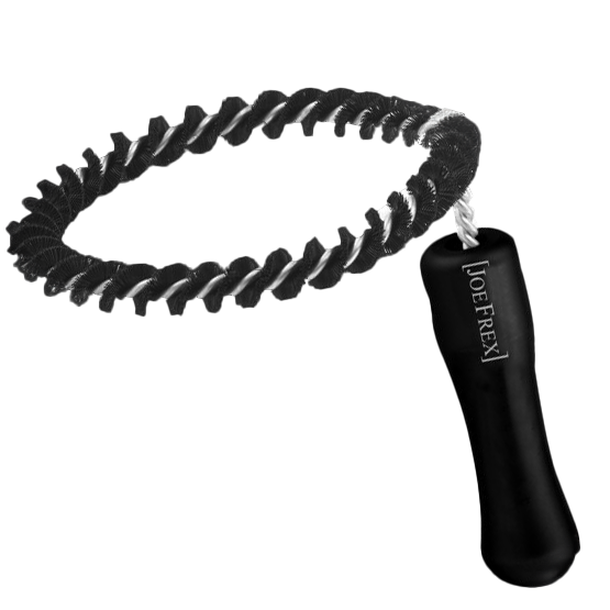 Brühgruppenbürste Schwarz rund