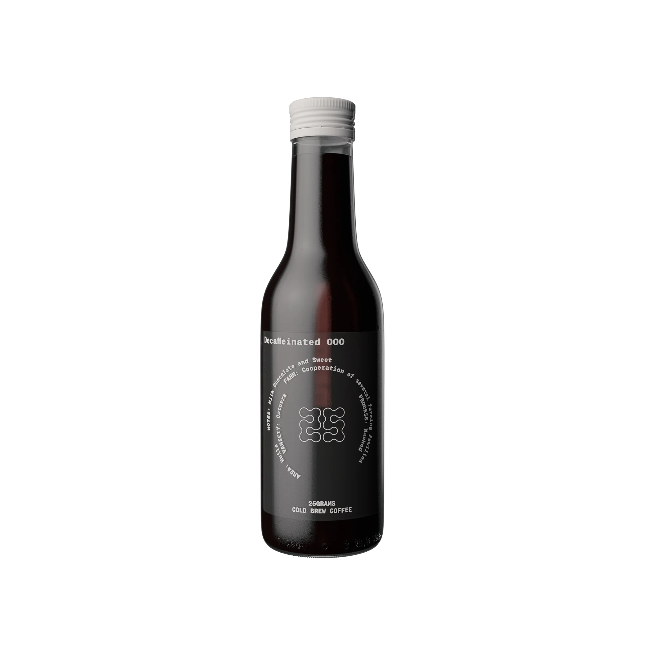 Flasche Cold Brew entkoffeiniert