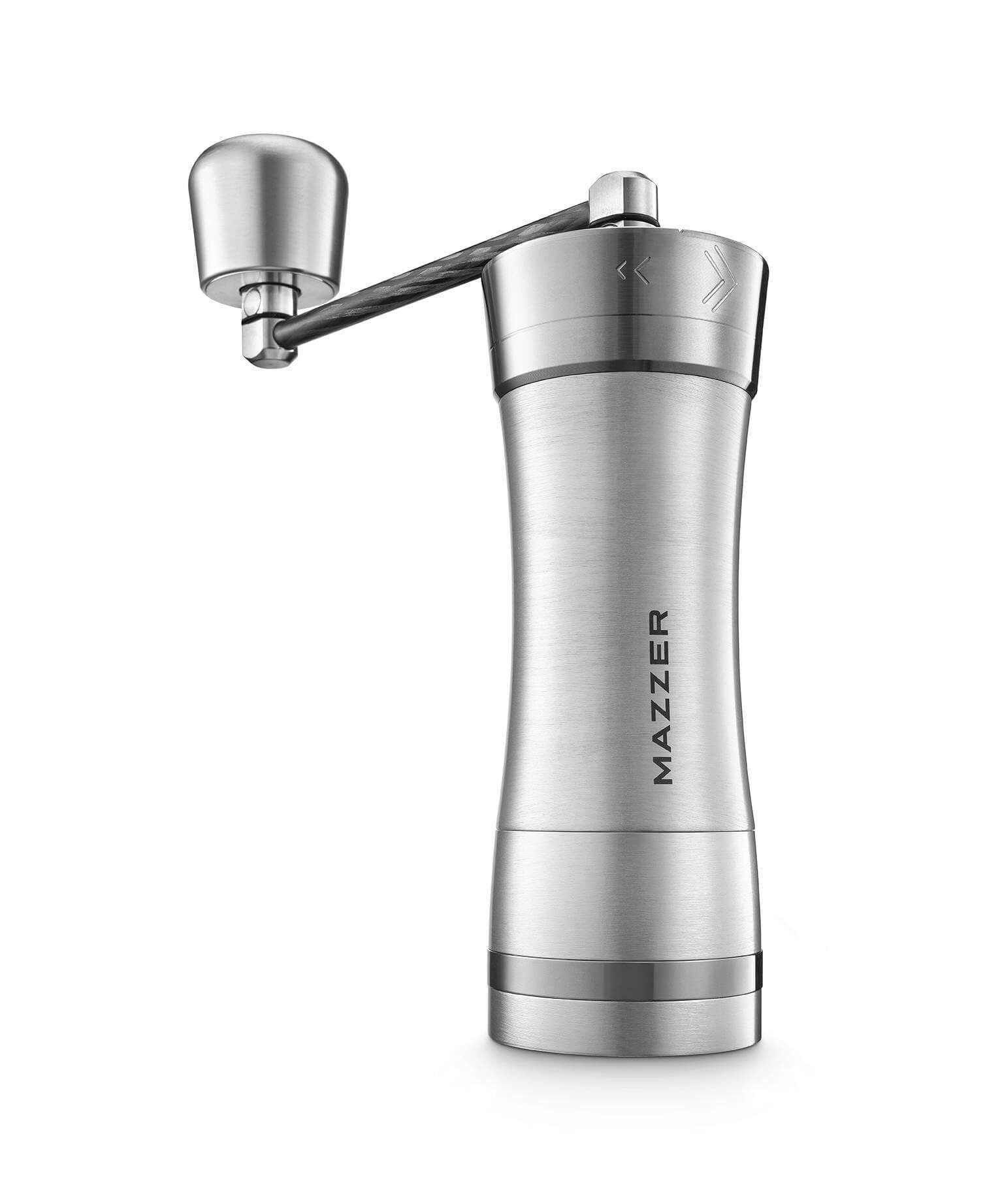 Handmühle Mazzer Omega in Silber
