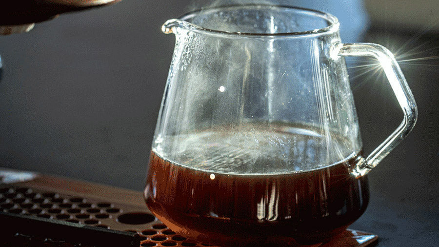 Kaffee für Einsteiger Filterkaffee Kanne gefüllt