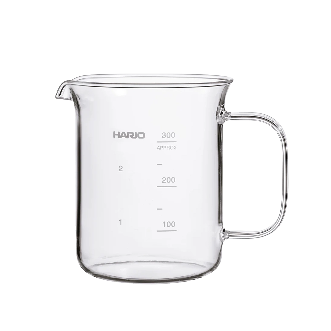 Hario Beaker Server mit Füllmengenanzeige