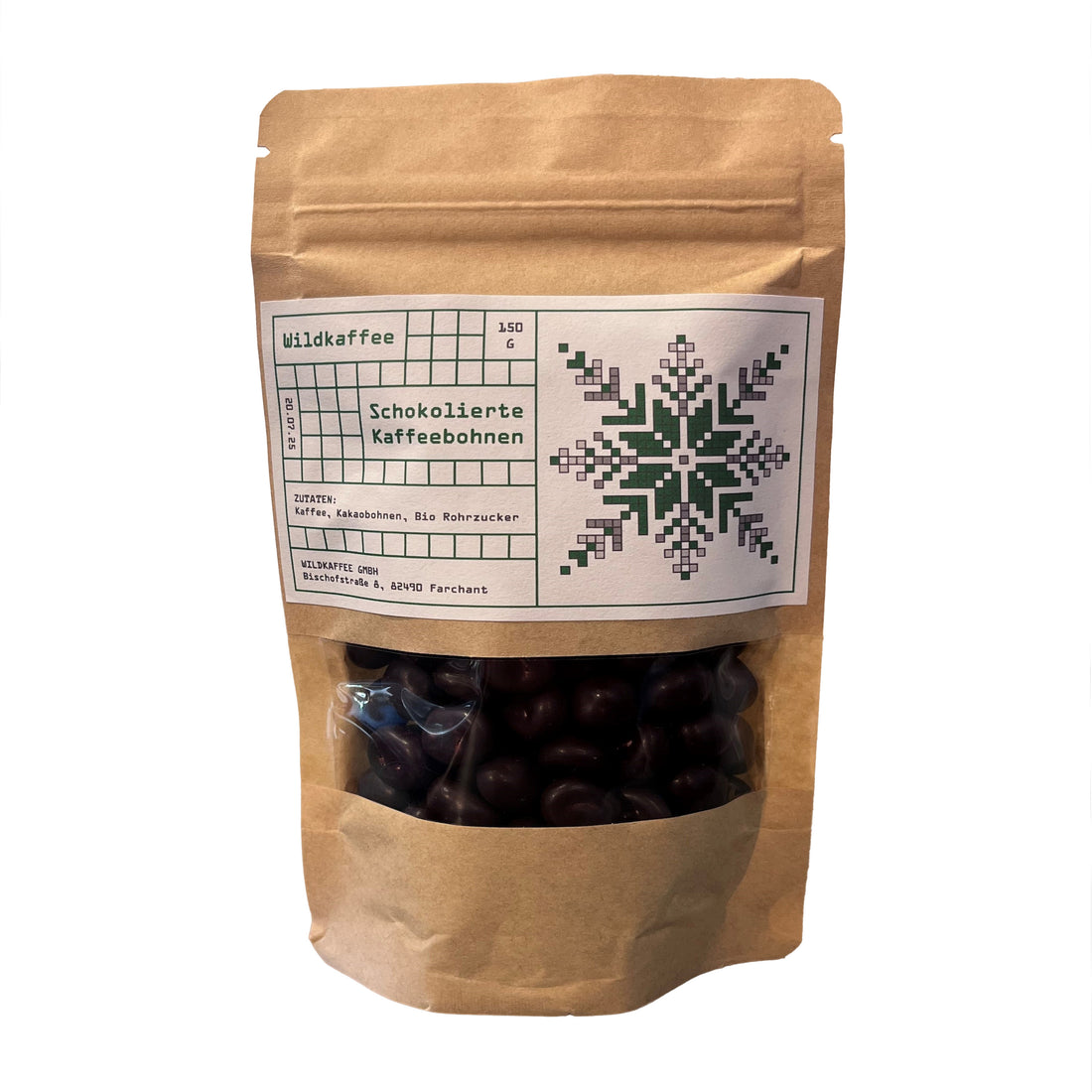 Chocolate covered coffee beans 150g